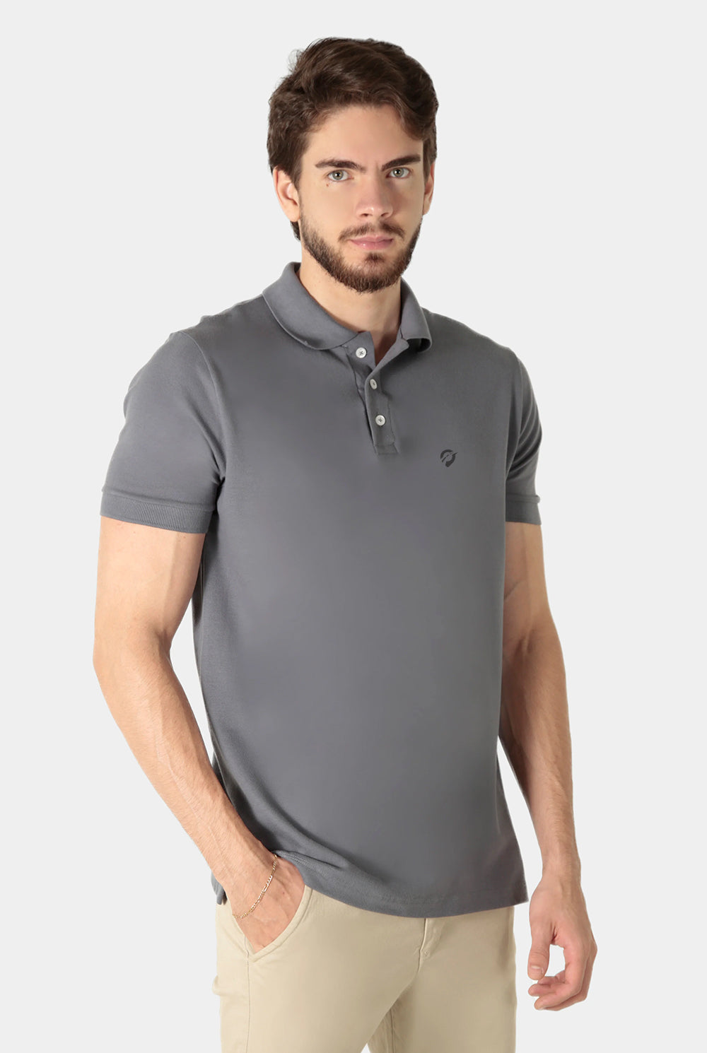 Polo Piquet Pima com Elastano